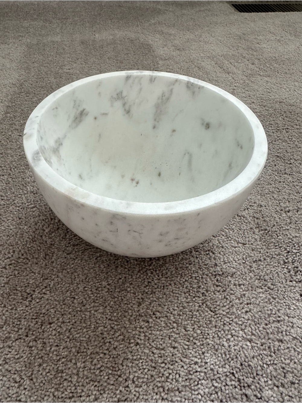 White Marble Decorative Bowl